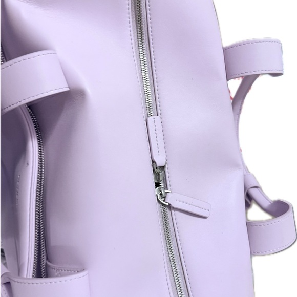 MONSE Lavender Leather Travel Tote - Picture 5 of 12